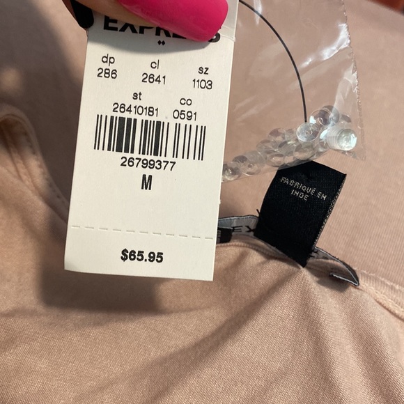 💄NWT Express Sequin Blouse - Picture 4 of 5